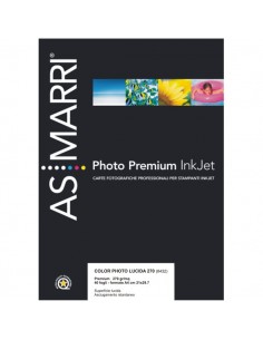 Carta fotografica HP Everyday semi-lucida - A4 - 200 g/mq - Q5451A (conf.25)