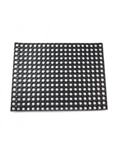 Floortex Cleartex® Tappeto salvapavimento in policarbonato, Trasparente,  120 x 90 cm - Tappeti Protettivi per Ufficio